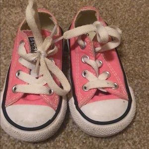 Pink converse